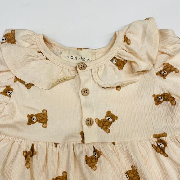 NWT Mabel + Honey 3T Beary Cute Knit Set - Picture 4 of 6